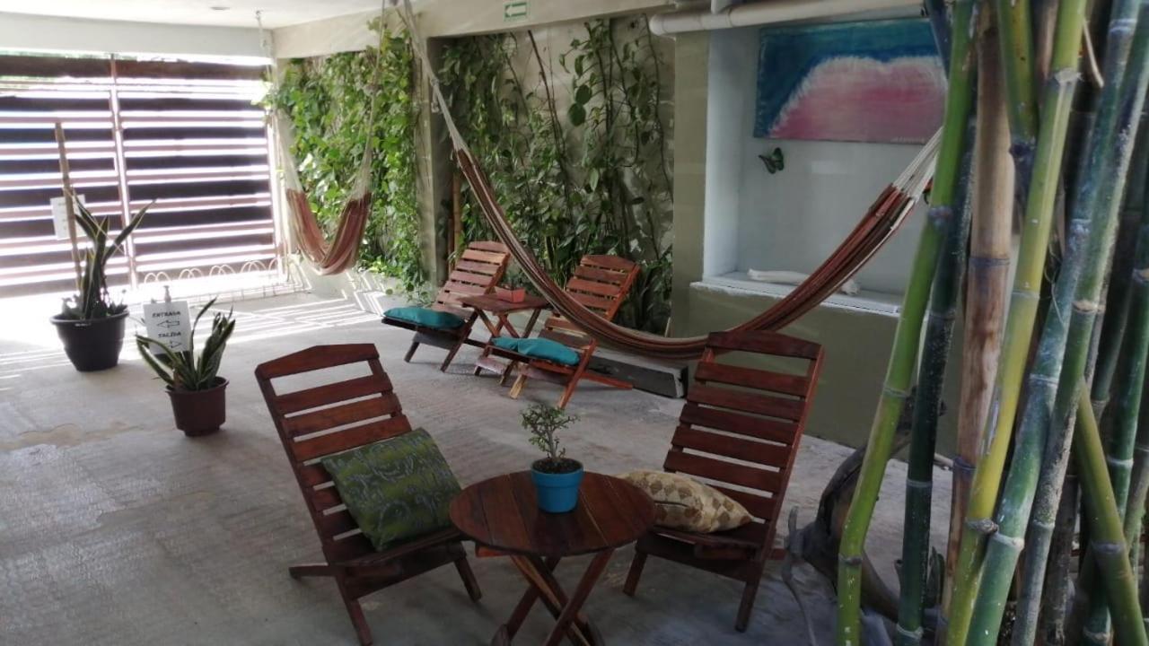 Hostal Jardin Mahahual Exterior photo